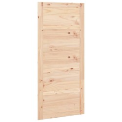 Porte de grange 90x1,8x204,5 cm Bois massif de pin 