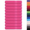 Serviettes 10 pcs rose 100x200 cm 360 g/m² 100% coton 
