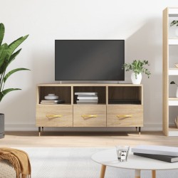 Meuble TV chêne sonoma 102x36x50 cm bois d'ingénierie 