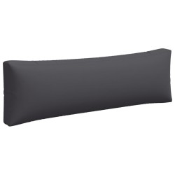 Coussins de palette lot de 3 anthracite tissu 