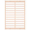 Cadre de lit sans matelas 150x200 cm bois massif 