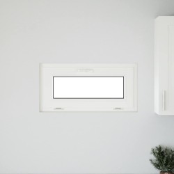 Fenêtre sous-sol RISOR 80x40 cm inclinable 3vitrages anthracite 