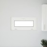 Fenêtre sous-sol RISOR 80x40 cm inclinable 3vitrages anthracite 
