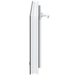 Fenêtre sous-sol RISOR 80x40 cm inclinable 3vitrages anthracite 