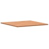 Dessus de table 70x70x1,5 cm carré bois massif de hêtre 