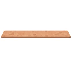 Dessus de table 70x70x1,5 cm carré bois massif de hêtre 
