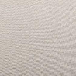 Canapé central sectionnel avec coussin Tissu Crème 