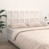 Tête de lit Blanc 155,5x4x100 cm Bois massif de pin 