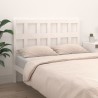 Tête de lit Blanc 155,5x4x100 cm Bois massif de pin 