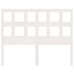 Tête de lit Blanc 155,5x4x100 cm Bois massif de pin 