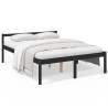 Lit pour personne âgée sans matelas 150x200 cm bois pin massif 