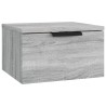 Tables de chevet murales 2 pcs Sonoma gris 34x30x20 cm 