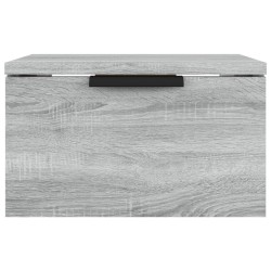Tables de chevet murales 2 pcs Sonoma gris 34x30x20 cm 