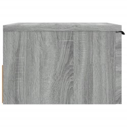 Tables de chevet murales 2 pcs Sonoma gris 34x30x20 cm 