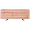 Jardinière 70x40x26,5 cm bois massif douglas 