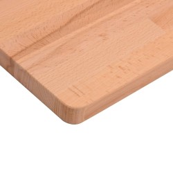 Dessus de bureau 110x60x1,5 cm bois massif de hêtre 