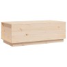 Table basse 100x50x35 cm Bois massif de pin 