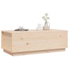 Table basse 100x50x35 cm Bois massif de pin 