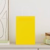 Sacs en papier 250 pcs avec poignées jaune 21x11x31 cm 