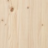 Cadre de lit Bois de pin massif 140x190 cm 