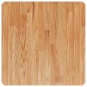 Dessus de table carré Marron clair60x60x1,5cm Bois chêne traité 