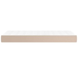 Matelas à ressorts ensachés pour enfants 80x160 cm similicuir 