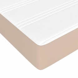 Matelas à ressorts ensachés pour enfants 80x160 cm similicuir 