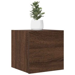 Meubles TV muraux 4 pcs Chêne marron 30,5x30x30 cm 