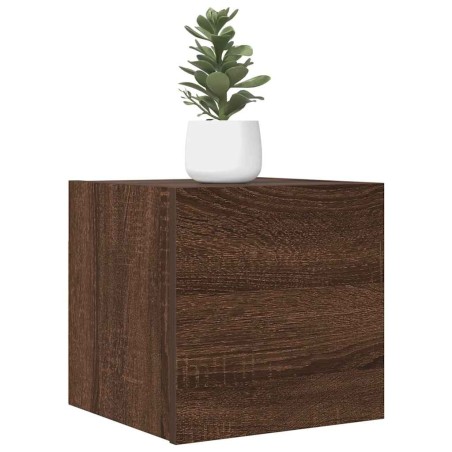 Meubles TV muraux 4 pcs Chêne marron 30,5x30x30 cm 