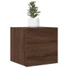 Meubles TV muraux 4 pcs Chêne marron 30,5x30x30 cm 