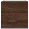 Meubles TV muraux 4 pcs Chêne marron 30,5x30x30 cm 