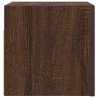Meubles TV muraux 4 pcs Chêne marron 30,5x30x30 cm 