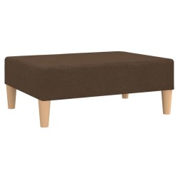 Repose-pied Marron 78x56x32 cm Tissu 
