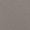 Ensemble de canapés 2 pcs avec coussins Taupe Tissu 