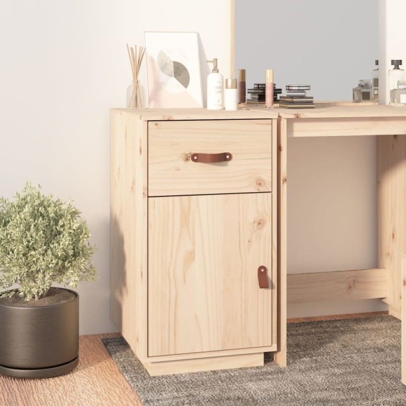 Armoire de bureau 40x50x75 cm Bois massif de pin Armoire de bureau 40x50x75 cm Bois massif de pin