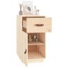 Armoire de bureau 40x50x75 cm Bois massif de pin 