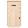 Armoire de bureau 40x50x75 cm Bois massif de pin 