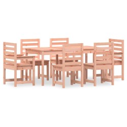 Ensemble à manger de jardin 7 pcs bois massif Douglas 