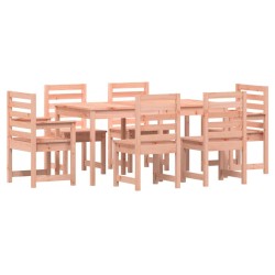 Ensemble à manger de jardin 7 pcs bois massif Douglas 