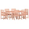 Ensemble à manger de jardin 7 pcs bois massif Douglas 