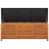 Boîte de rangement de jardin 150x50x55 cm Eucalyptus solide 