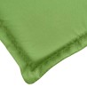 Coussin de chaise longue vert mélangé (75+105) x 50 x 4 cm tissu 