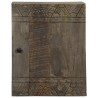 Armoire de salle de bain murale 38x33x48cm bois massif manguier 