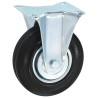 12 pcs Roulettes fixes 125 mm 