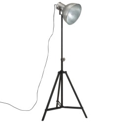 Lampadaire 25 W argent vintage 61x61x90/150 cm E27 
