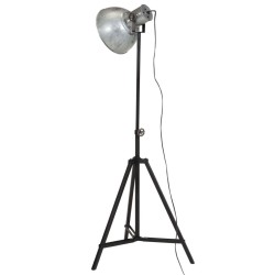 Lampadaire 25 W argent vintage 61x61x90/150 cm E27 