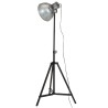 Lampadaire 25 W argent vintage 61x61x90/150 cm E27 