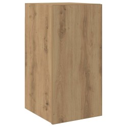 Meubles TV muraux 7 pcs chêne artisanal bois d'ingénierie 