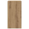 Meubles TV muraux 7 pcs chêne artisanal bois d'ingénierie 