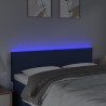 Tête de lit à LED Crème 144x5x78/88 cm Tissu 